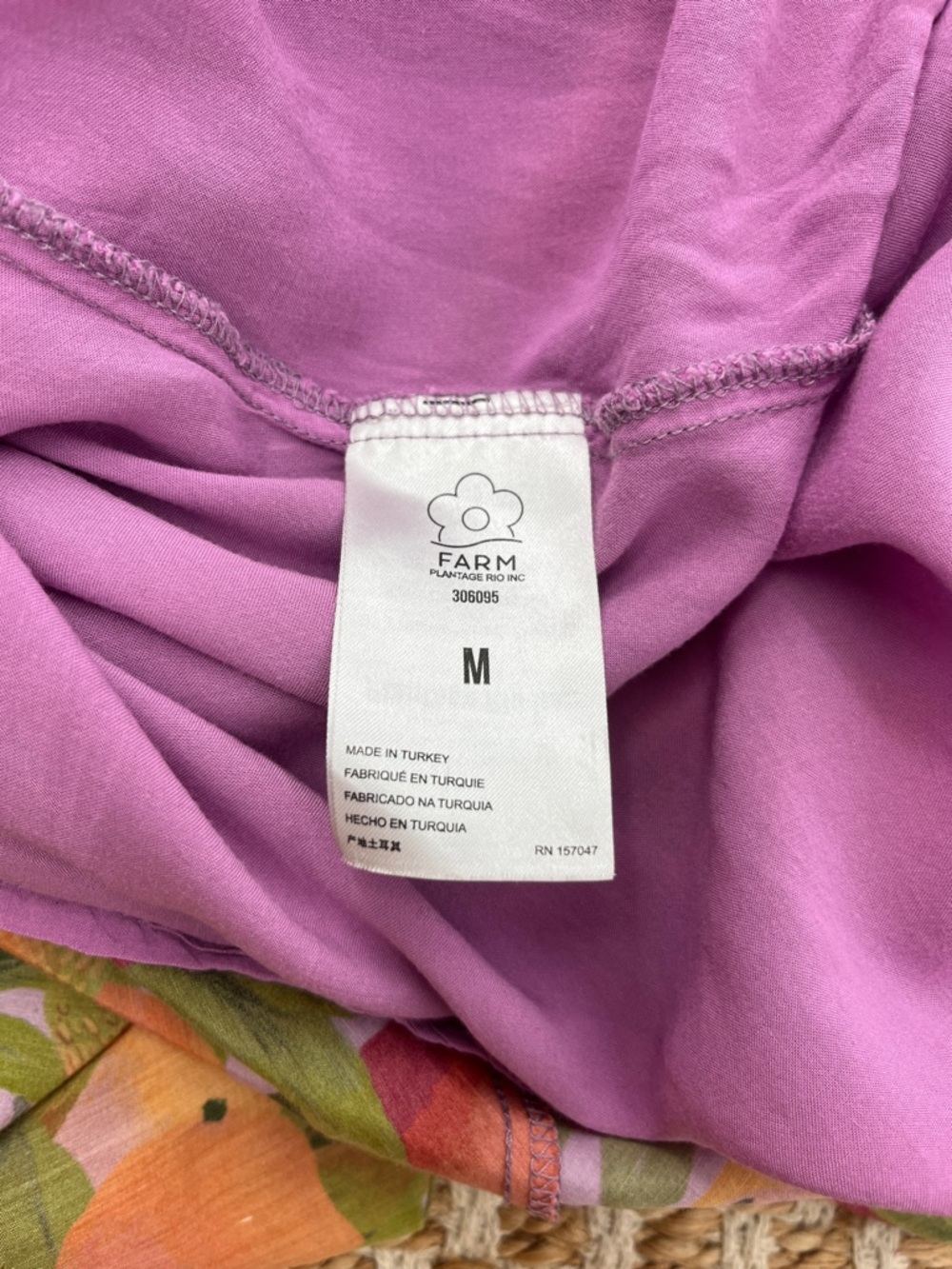 Farm Rio Mango Macaws Maxi Dress Medium - Picture 10 of 15